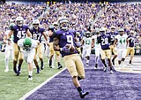 No. 9 Washington wakes up late in 45-3 win over North Dakota