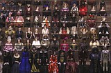 Vuitton stages style history wall, Chanel goes pared-down