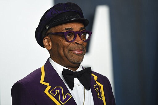 Spike Lee arrives at the Vanity Fair Oscar Party on Sunday, Feb. 9, 2020, in Beverly Hills, Calif. (Photo by Evan Agostini/Invision/AP)