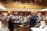 Indiana House honors ex-Speaker Bauer's 50-year career