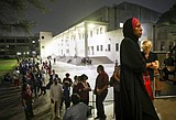 Long lines frustrate Houston voters in black neighborhoods