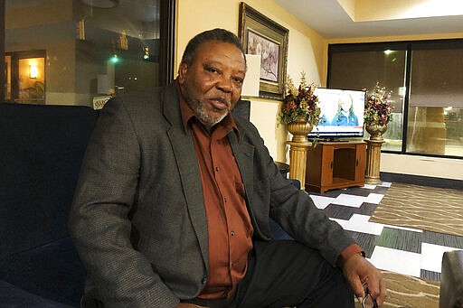 In this Feb. 19, 2020, photo, Fairest Cureton speaks about his cousin, Jimmie Lee Jackson, during an interview in Selma, Ala. &quot;Jimmie had been the man of the house after his father died, Cureton said. His aunt &quot;was never right?again after Jimmie was killed.&quot; (AP Photo/Gary Fields)