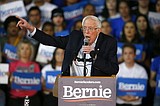 Bernie Sanders contrasts himself with Biden at Phoenix rally
