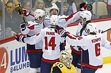 Capitals strike early, thrash Penguins 5-2