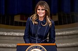 First lady pushes back against critics of her tennis tweet