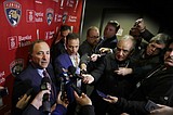 Virus may have US sports leagues cutting locker-room access