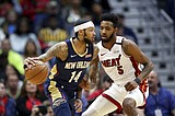 Ingram ovecomes shooting woes, helps Pelicans beat Heat