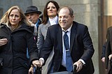 Weinstein lawyers seek mercy after his 'historic' fall