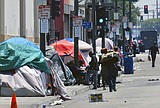 Lawsuit seeks to require LA to provide beds for homeless