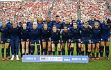 US women wear jerseys inside out in apparent protest