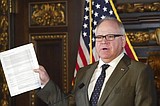 Walz proposes banking most of surplus over COVID-19 fears