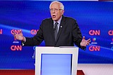 The Latest: Biden, Sanders debate electability versus Trump