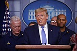 Trump calls on Americans to cease hoarding food, supplies