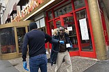 Virus brings worry, waiting at NYC's most famous eateries