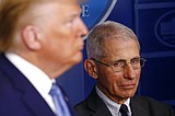 Fauci says he can't stop Trump from talking at briefings