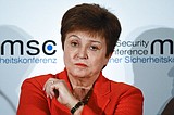 IMF head says global economy now in recession