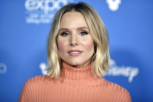 FILE - This Aug. 24, 2019 file photo shows actress Kristen Bell at the 2019 D23 Expo in Anaheim, Calif. Bell is hosting a Nickelodeon special with a &#147;kid&#146;s-eye view&#148; of the coronavirus pandemic to address youngsters' concerns and help families weather the crisis, the channel said Friday. Bell and her guests practiced social distancing, using video to connect for the hourlong program airing 7 p.m. EDT Monday. (Photo by Richard Shotwell/Invision/AP, File)