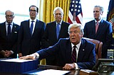 Trump signs $2.2T stimulus after swift congressional votes