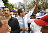 Guaido urges unity government backed by loans to fight virus