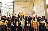 College seniors hurried to squeeze in last school memories