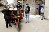 UN begins home food drops for Gaza's needy to stem virus