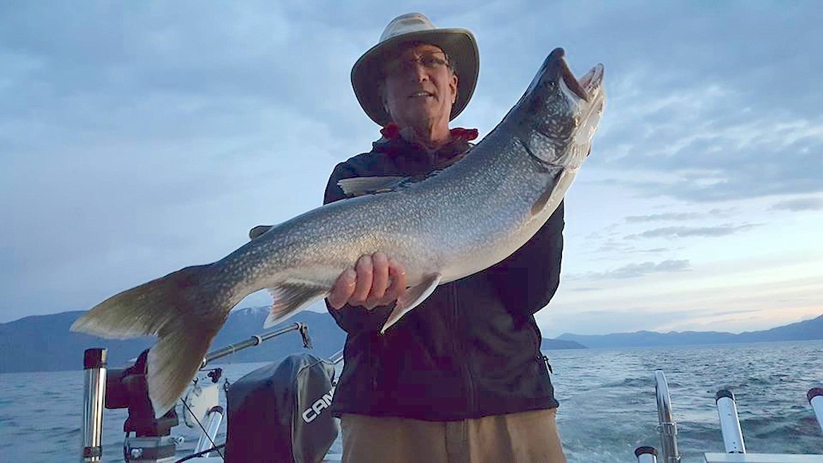 (Courtesy photo)
An angler holds the fish he caught as the Lake Pend Oreille Idaho Club's spring derby kicked off this weekend.