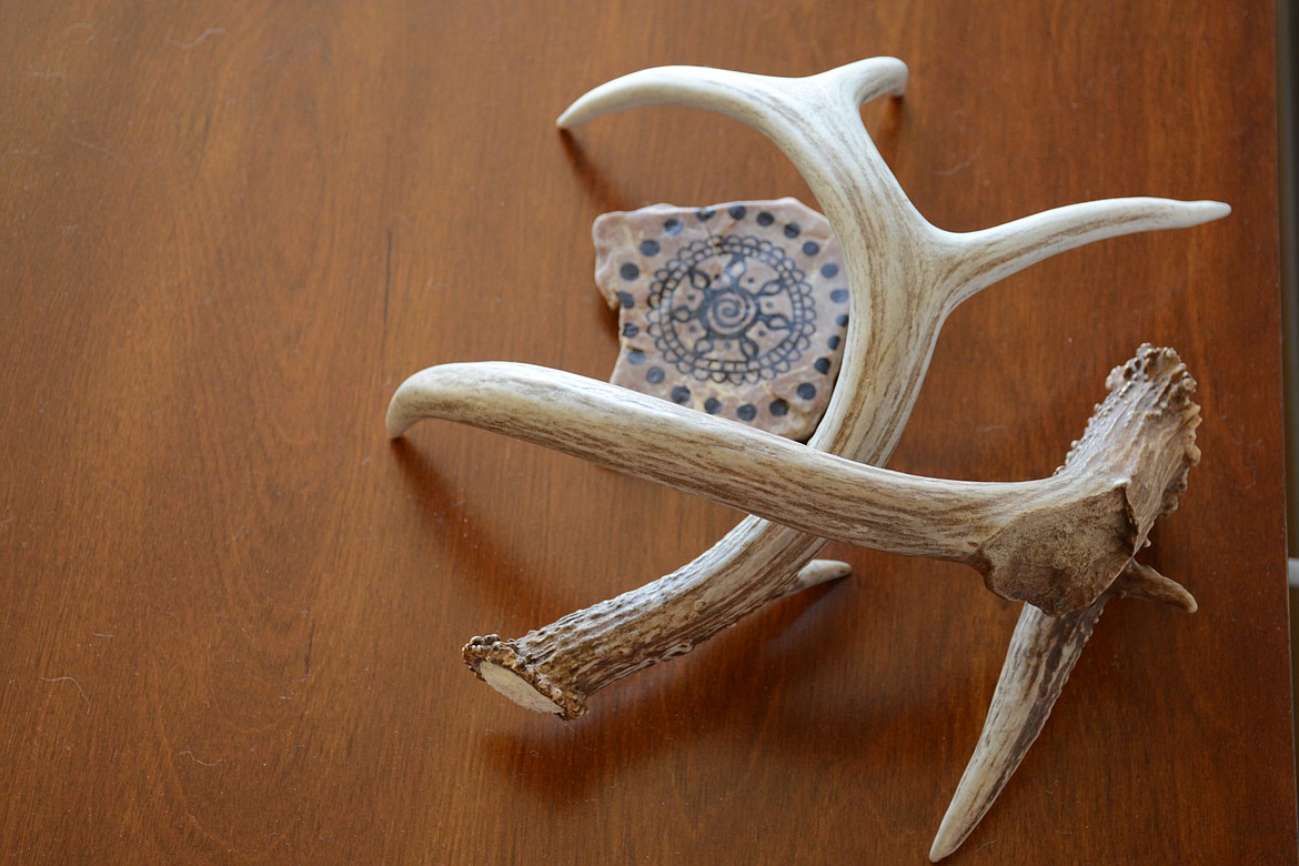 Photo by DON BARTLING
There are many ways to display shed antlers.  Matched pairs can be displayed in an antler mount, or you may choose to wait until you have several sheds and make an antler chandelier or mirror frame.