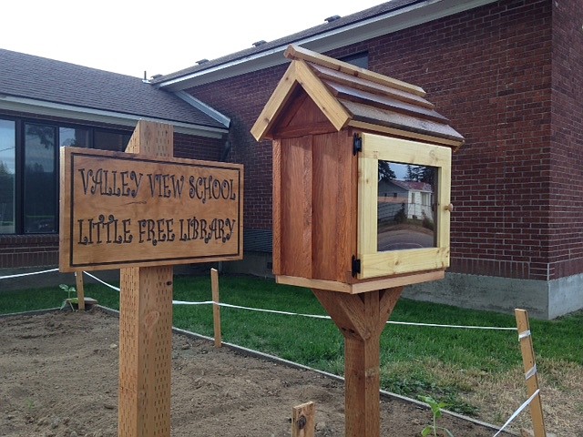 Courtesy photo
Outside the kindergarten building now stands a the &#147;VVES Little Free Libary.&#148;Thank you to Purcell Pens for donating their time and resources.