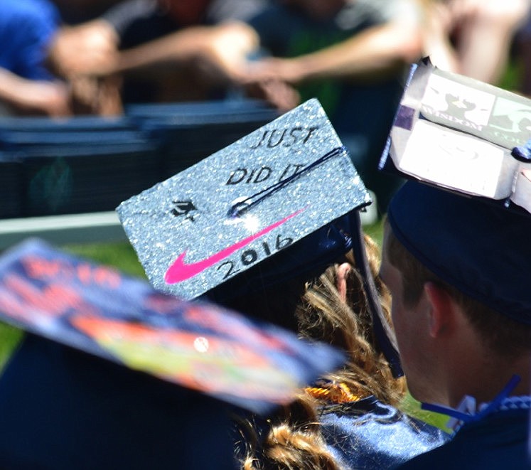 Photo by: SARAH JENKINS
Cap from Class of 2016