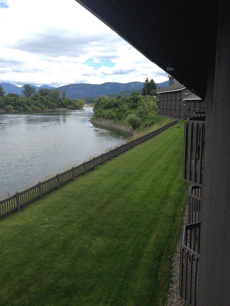 SHOLEH PATRICK/Press
Many guests at the Kootenai River Inn Casino and Spa get views like this from their rooms on the Kootenai River.