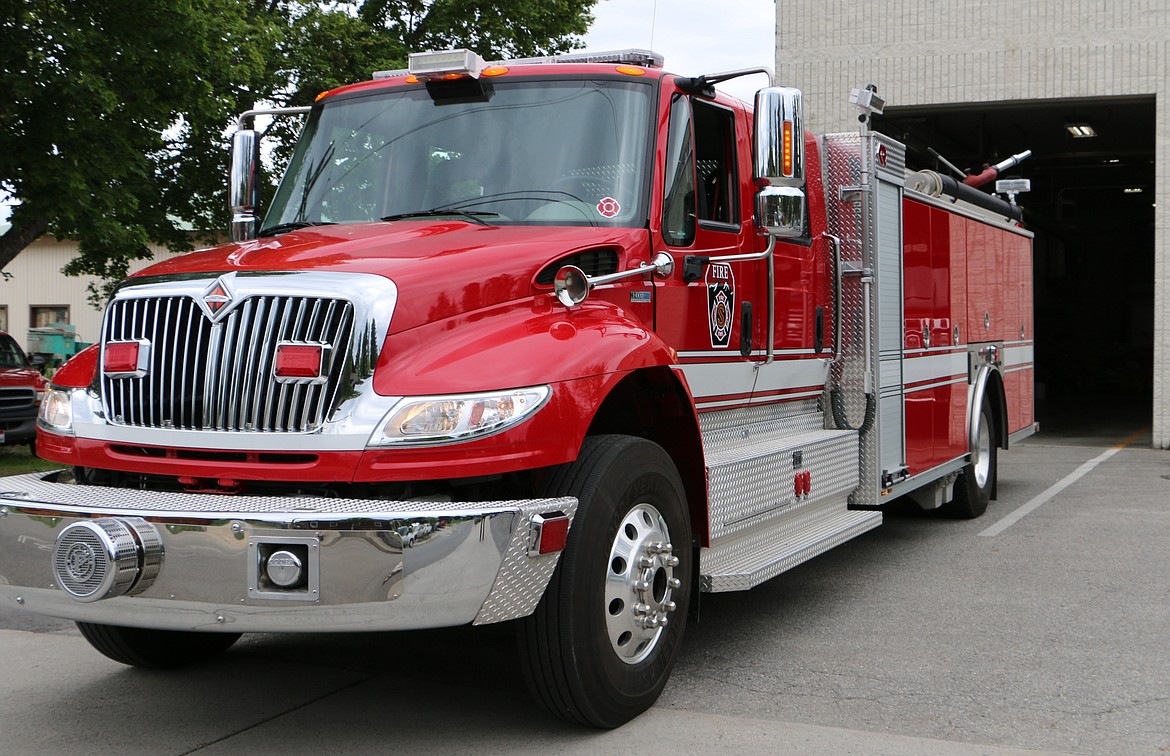 -- Photo by LYNNE HALEY

Volunteers at Selkirk Fire, Rescue and EMT will have the chance to get their hands on this big red machine.