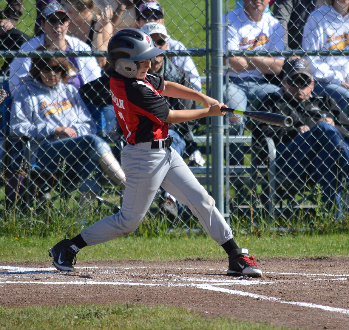 &#151;Courtesy photo
Andrew Lehman was one of five Sandpoint batters to rip a triple in the six games.