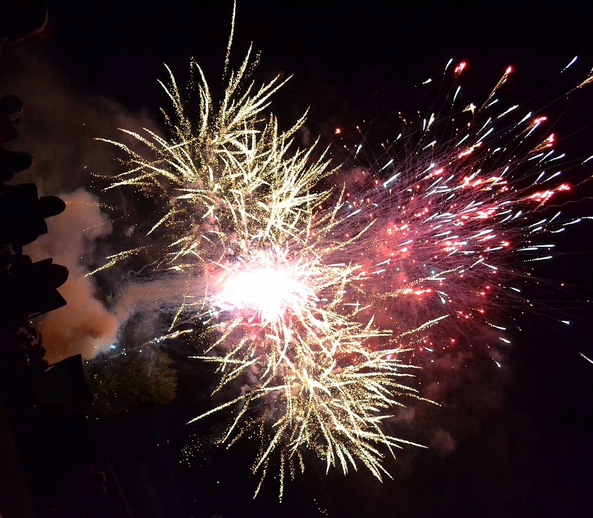 Photo by SARAH JENKINS
It was a spectacular fireworks show Monday at the fairgrounds, as spectators enjoyed a day of patriotic spirit.