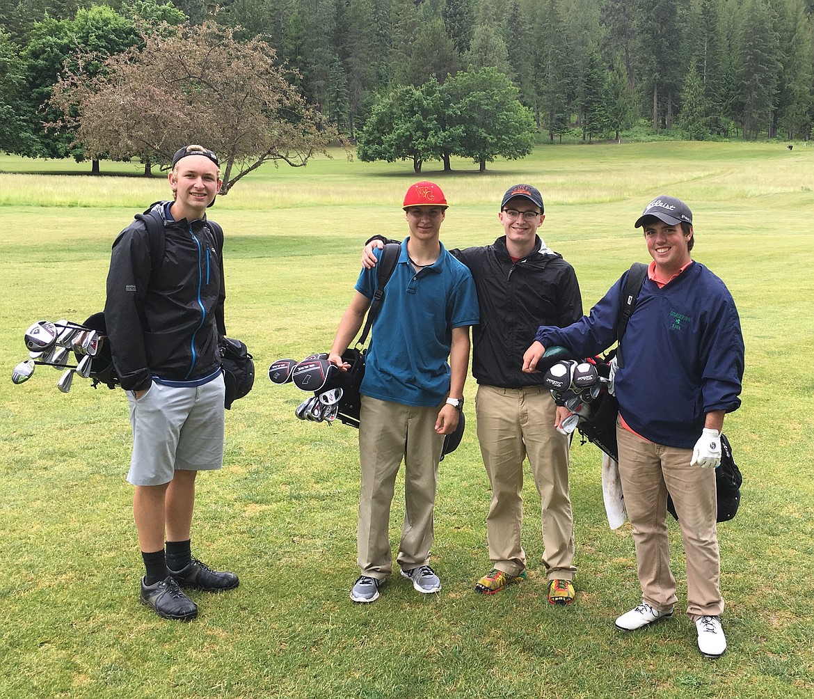 Courtesy photo
Flight A Winners Kevin Shea and Phil Pollaccia with their team from NW Academy
From left to right: Kevin Shea, Kevin Able, Thomas Wray and Philip Pollacia.