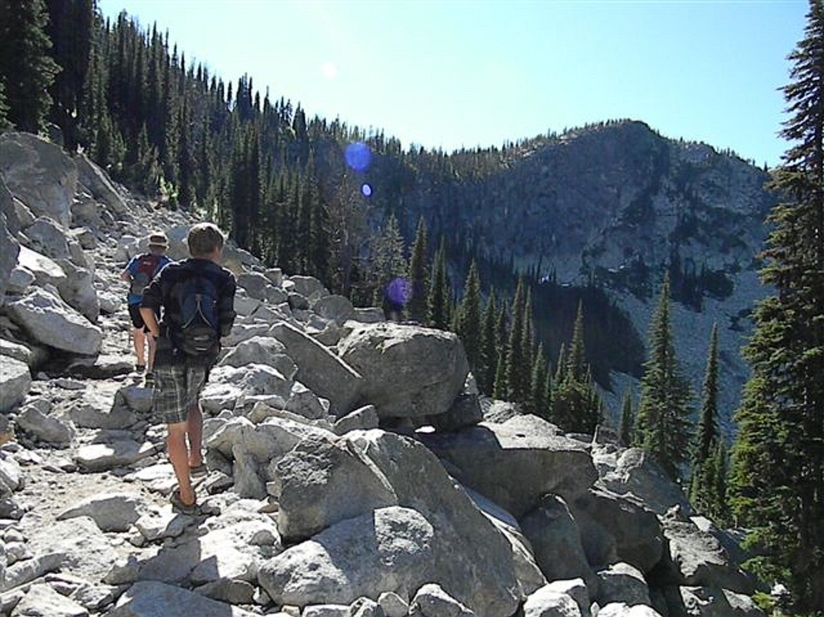 -- Photo courtesy NANCY DOOLEY, ICL

A challenging Summer Adventure Series hike at high altitude.