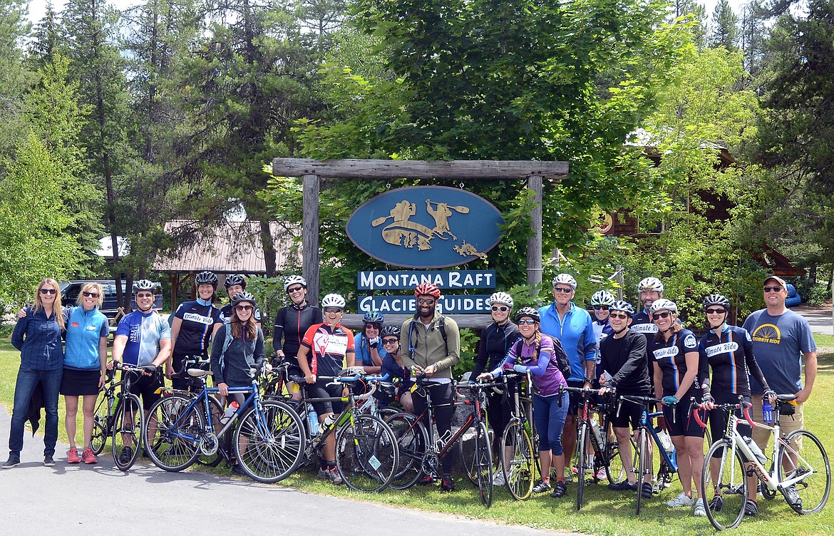 The Glacier Ride participants came from across the country, including San Francisco, Brooklyn, and Alberta, Canada.