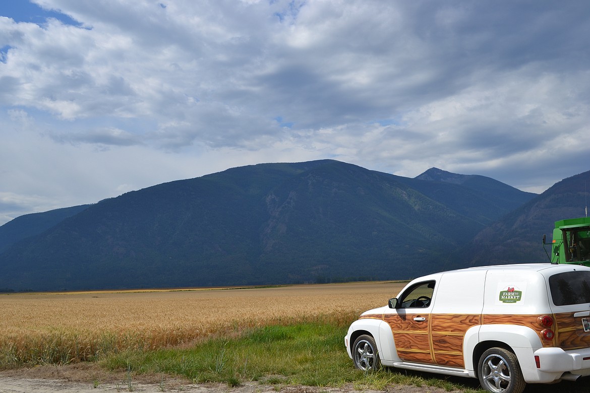 --Photo by SARAH JENKINS

The wheat for the soft white winter wheat flour before it&#146;s harvested.