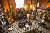 Downpour floods Lake McDonald Lodge lobby