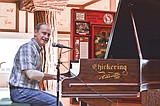 Glacier's piano man