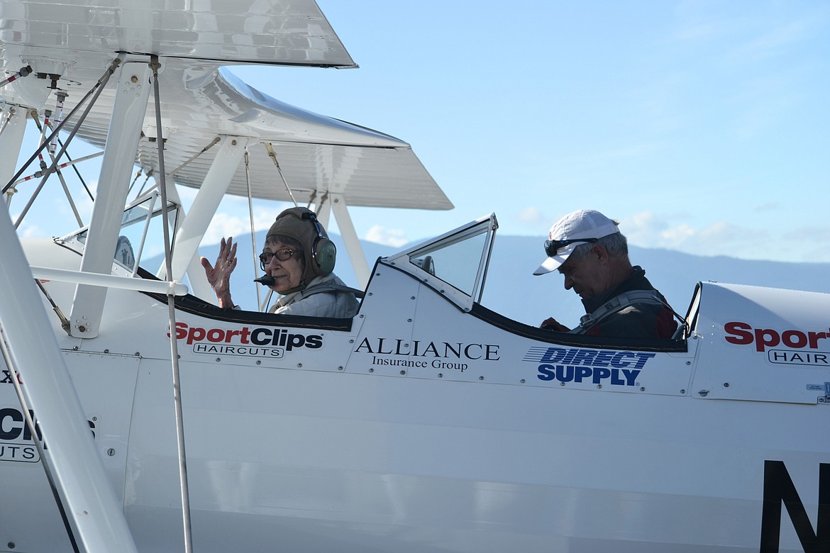 -- Photo by SARAH JENKINS

Ageless Aviation ready for the first flight in Boundary County.