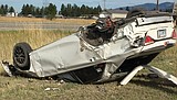 No injuries in rollover on Highway 206