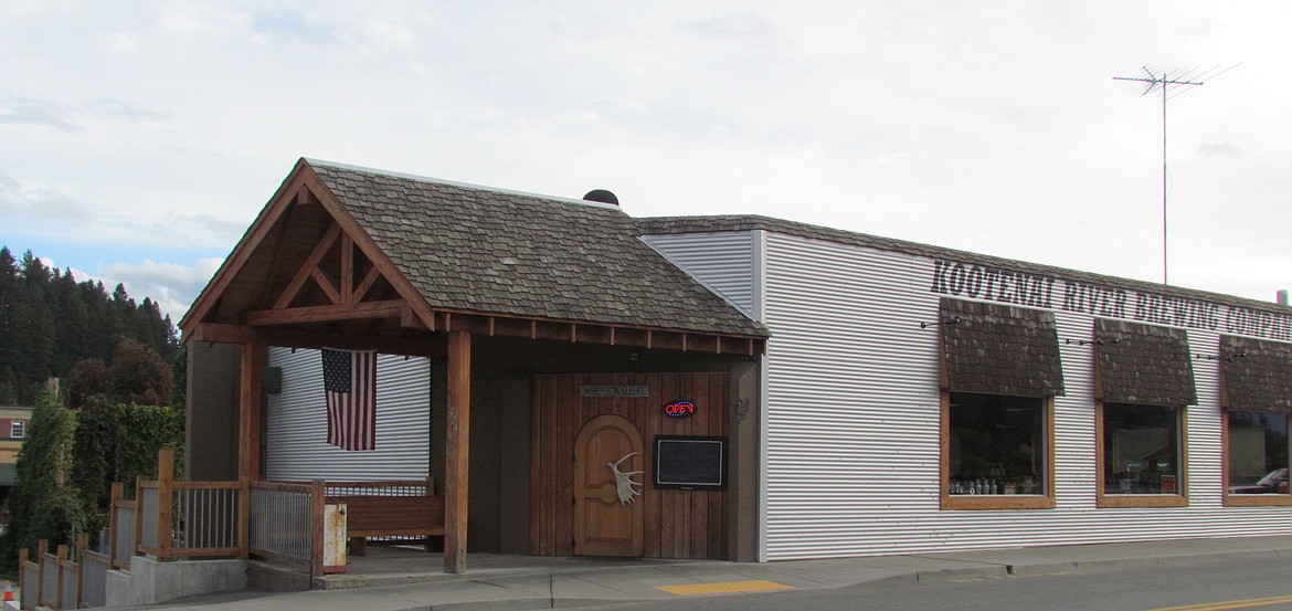 -- Photo by LYNNE HALEY

A moose antler door pull welcomes patrons to Kootenai River Brewing Co., a multiple winner in Best of Boundary County.