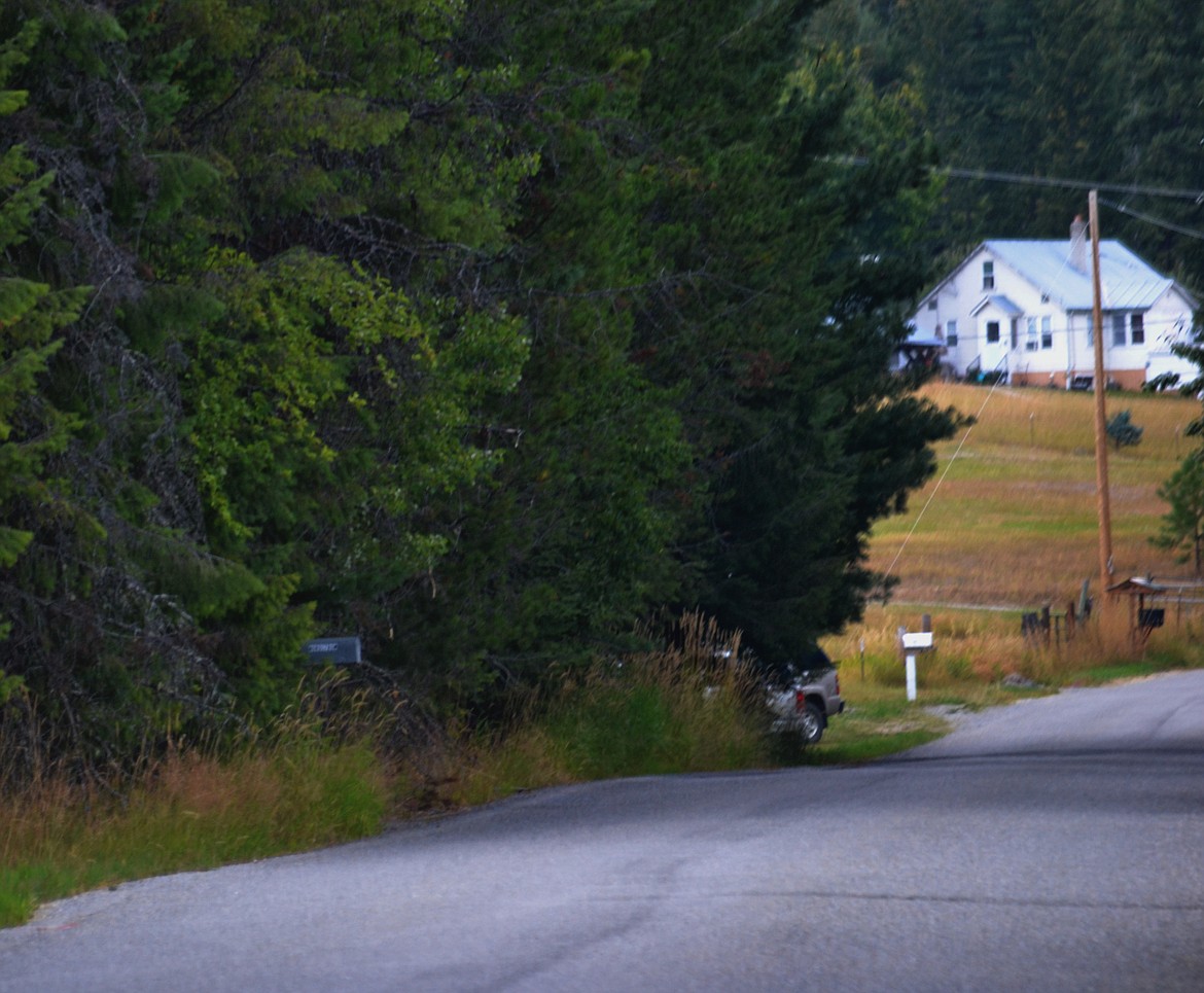 Photo by SARAH JENKINS

Scene from Thursday's perimeter containment on Old Highway Two Loop.