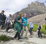 Jewell talks climate change, crowds on Park Service 100th in Glacier