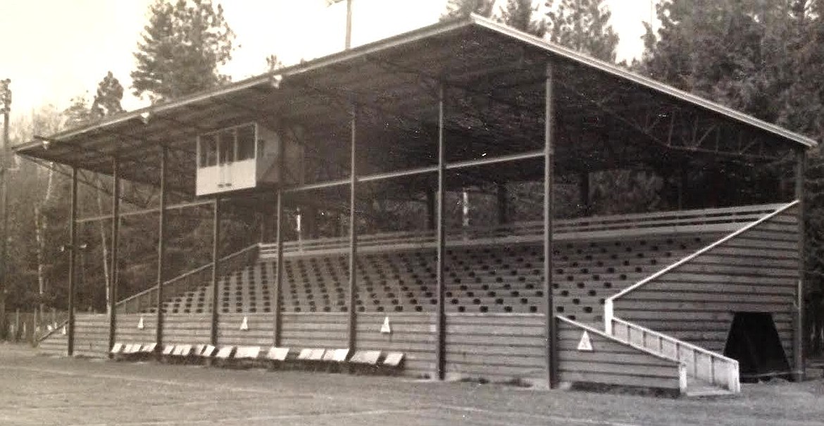 &#151;Courtesy photo
The original stadium was constructed in 1951, and has gone through several changes over the years, including expanding the press boxes. This picture, circa 1960-70, shows how little has changed over the years.