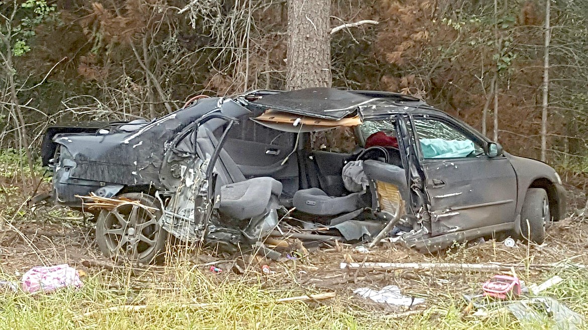 &#151;Courtesy photo
Idaho State Police said a 6-year-old girl perished following a one-vehicle crash on Bayview Road on Tuesday.