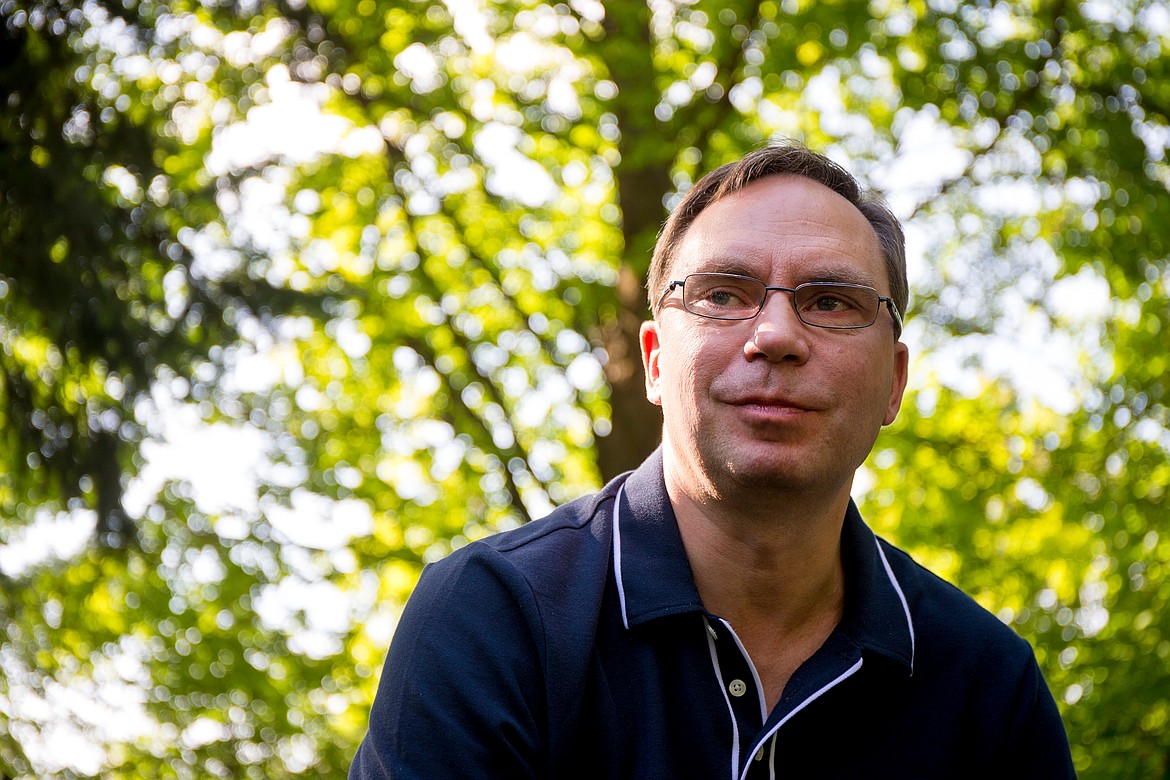 JAKE PARRISH/Press

Allen Martinson, chief operating officer of Starship Technologies, is photographed during an interview on Friday at the Think Big Festival in Coeur d&#146;Alene.