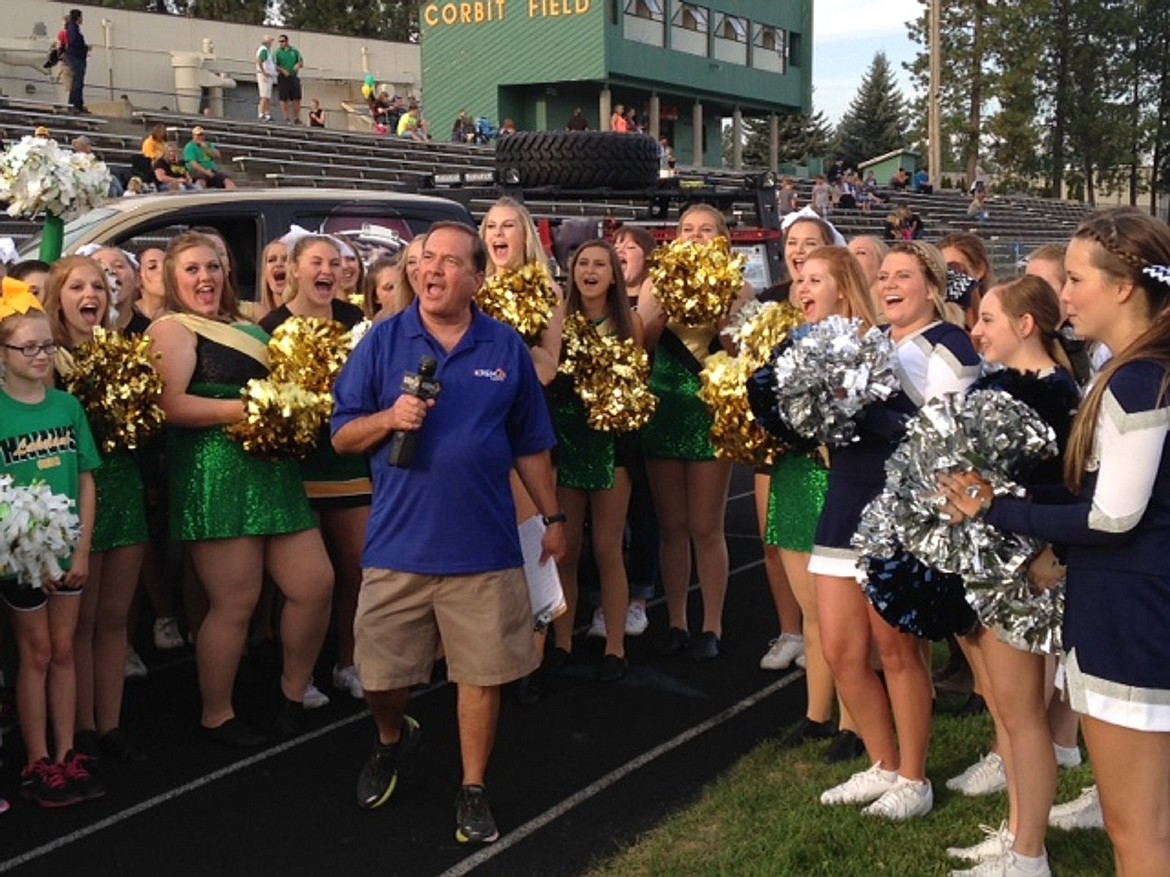 -- Photo by SARAH JENKINS

Badger Football kicked off the season by winning the first Tom&#146;s Tailgate of the season for KREM 2. Each week, KREM 2 News selects two local football games. Students, parents and football fans are asked to vote online for which local high school football game Chief Meteorologist Tom Sherry visits on the following Friday. The Badgers were the last tailgate for 2015 and the first tailgate for 2016, by 12 votes. See B-1 for game details.