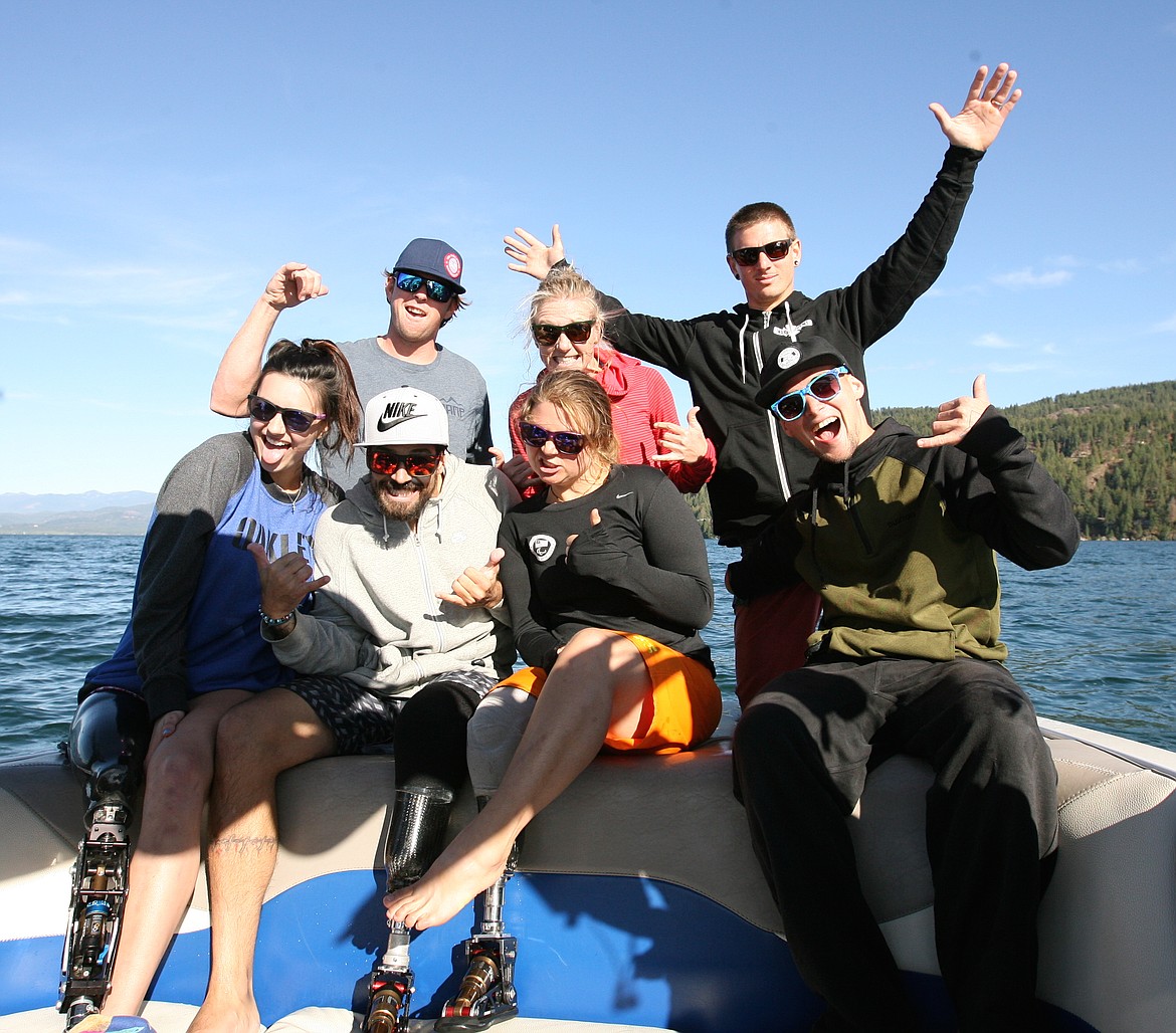 &#151;Photo by ERIC PLUMMER
Sandpoint native Pat Holland, pictured driving the boat, is excited for the opportunity to share his knowledge and enjoy the rush of top level competition again.