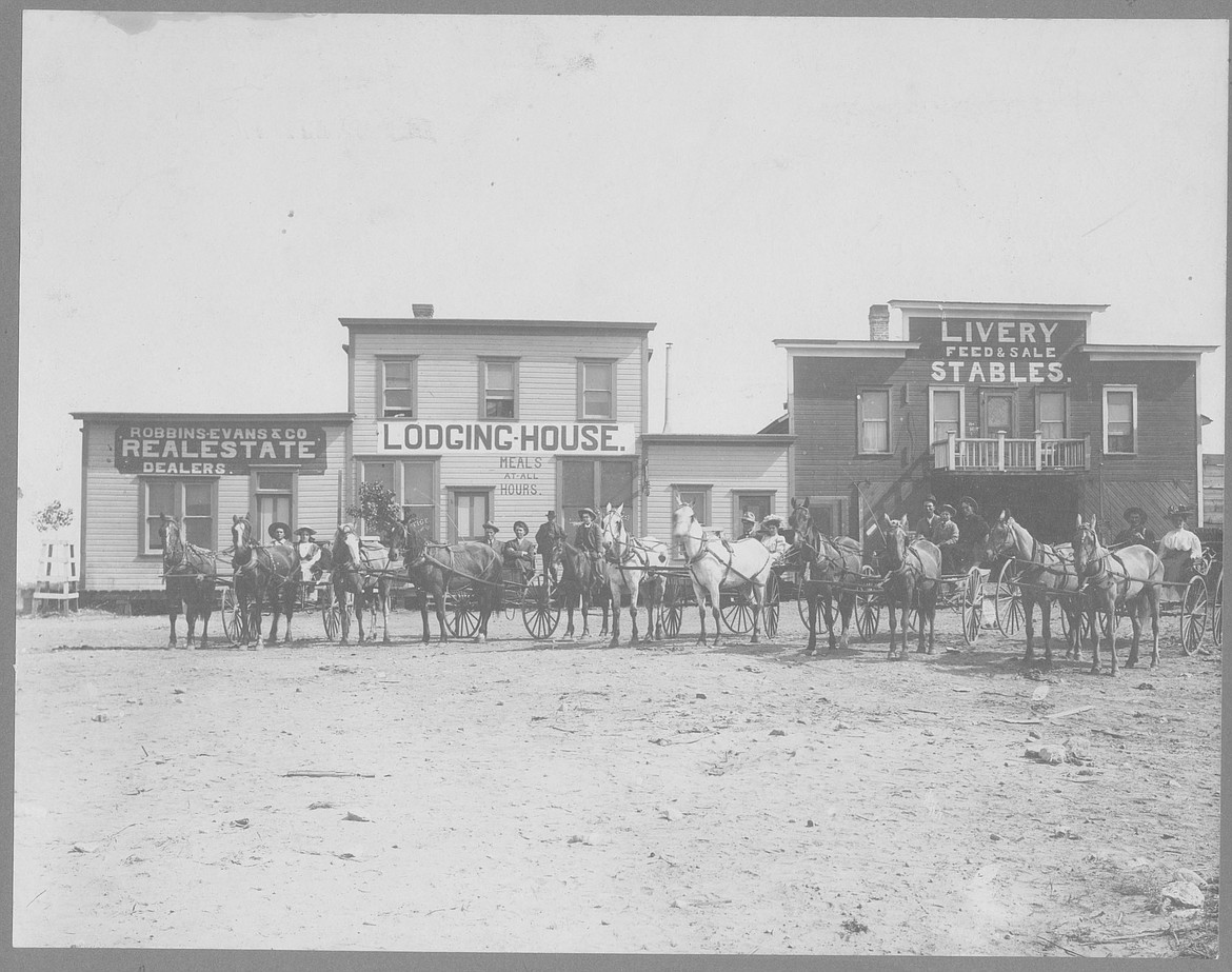 Courtesy photo&lt;br /&gt;
In 1907, Robert Chavis took money he gained from the sale of his homestead to create businesses in the new town of Othello. The area where Reichert's Showhouse stands today was known as Chavis block.